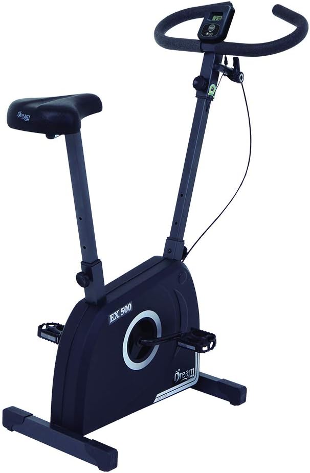 Dream Fitness Dream Ex 500 - Bicicleta Ergométrica, Peso suportado do usuário – 100 kg