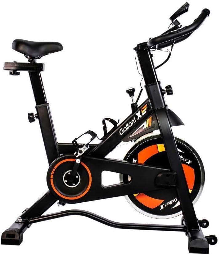 Bicicleta Ergométrica Gallant Elite X Spinning Roda de Inercia 8kg até 110kg Mecânica